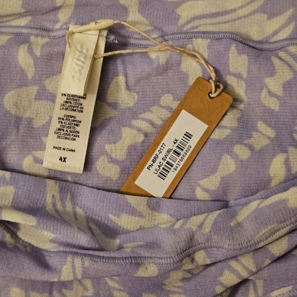 SKIMS Summer Mesh Cheeky Brief in Lilac Swirl Womens 4X - Picture 2 of 4